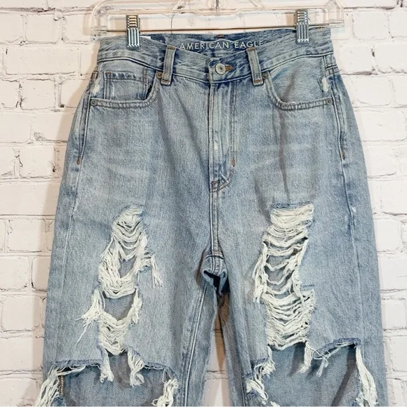 American Eagle Jeans mom jeans shredded - Picture 3 of 7